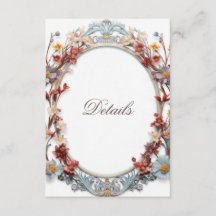 Detalles de corona floral 3D