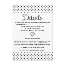 Detalles de Direcciones de Negro y Blanco Lunares