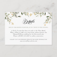 Detalles de Eucalyptus Greenery y Gold Boda
