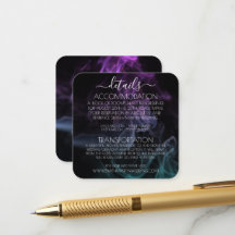 Detalles de humo de color morado azulado personali