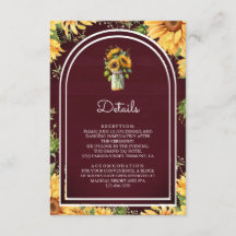 Detalles de la boda del arco de frasco de albañil 