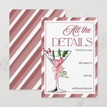 Detalles de la fiesta de vacaciones Let's Jingle a