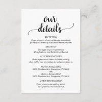 Detalles de nuestro Boda, guión ruso