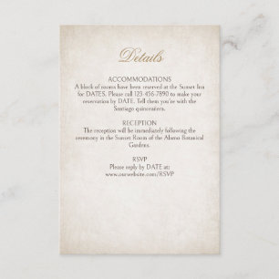 Tarjeta De Recepción Detalles de Quinceanera