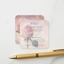 Detalles de Rosa Rosa Única Personalizada