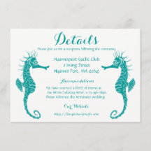 Detalles de Turquesa Verde Acuarela Bodas en la Pl