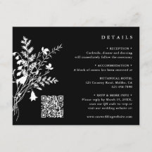 Detalles del Boda blanco de flores silvestres Bouq