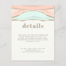 Detalles del Boda de acuarela costera artística