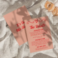 Detalles del Boda de color retro dibujado a mano r