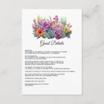 Detalles del Boda de Desert Hues Floral