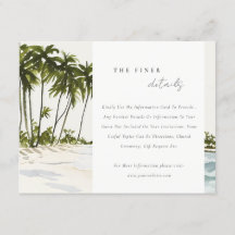 Detalles del Boda del paisaje de la palma de Miami