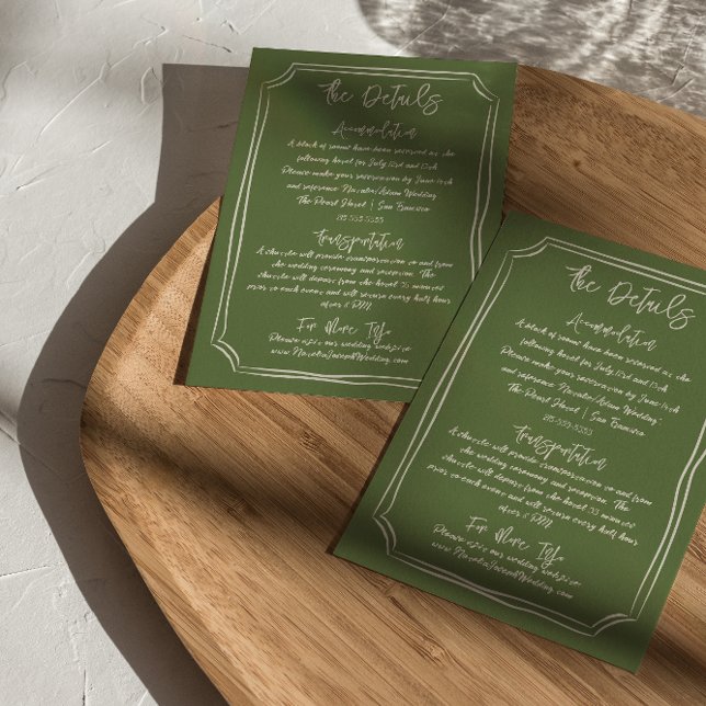 Tarjeta De Recepción Detalles del Boda escrito dibujado a mano ilustrad (Subido por el creador)