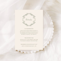 Detalles del Boda floral rústico vintage Sage