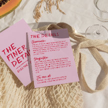 Detalles del Boda Funky Brillante Escrito A Mano