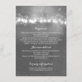 Tarjeta De Recepción Detalles del Boda ruso Mason Jar Rustic