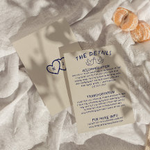 Detalles del Boda único retro dibujado a mano