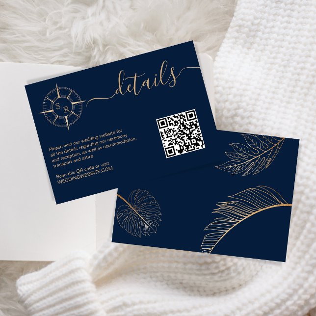 Tarjeta De Recepción Detalles del código QR de la compás de Passport de (Subido por el creador)