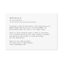 Detalles del Monograma Blanco Negro Moderno Simple