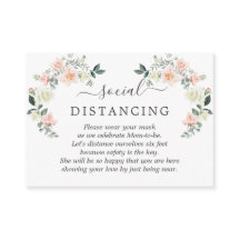 Detalles del Rubor White Flowes de Baby Shower