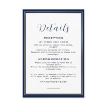 Detalles elegantes del Boda azul de la Marina del 