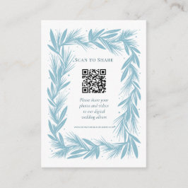 Tarjeta De Recepción Detalles/exploración para compartir Boda de Wreath