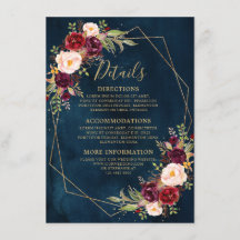 Detalles florales modernos geométricos de tono ros