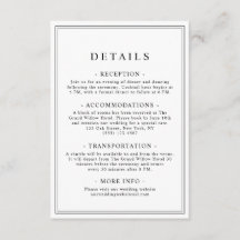 Detalles sencillos y elegantes del Boda de tipogra
