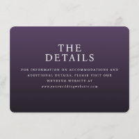 Detalles Tipográficos Morados Elegantes