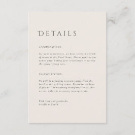 Tarjeta De Recepción Devonport Boda moderno de color de agua