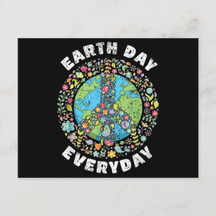 Tarjeta De Recepción Día de la Tierra Todos los Días de la Tierra