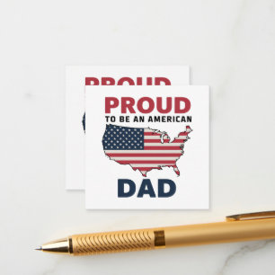 Tarjeta De Recepción Día del Padre Patriótico 4 de Julio