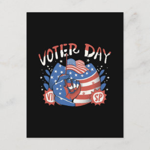 Tarjeta De Recepción Día Nacional de Registro de Votantes