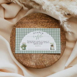 Tarjeta De Recepción Diapasos de mercado de agricultores Raffle Inserta