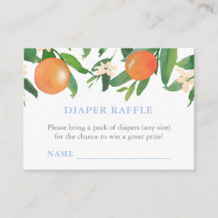 Tarjeta De Recepción Diaper o Book Raffle Ticket Boy Baby Shower