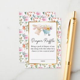 Tarjeta De Recepción Diaper Raffle