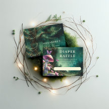 Diaper Raffle Encantado Hongos Rosados Forestales