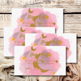 Tarjeta De Recepción Diaper Raffle Game Twinkle Twinkle Little Star