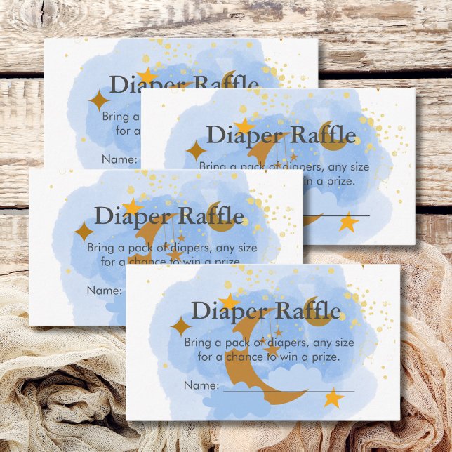 Tarjeta De Recepción Diaper Raffle Game Twinkle Twinkle Little Star (Subido por el creador)