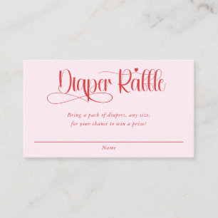 Tarjeta De Recepción Dibujo de corazón de San Valentín para shower de b