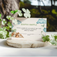 Dinosaur Diaper Raffle Baby Shower