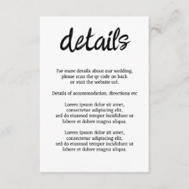 Tarjeta De Recepción Diré Que Moo Cow Boda QR Code