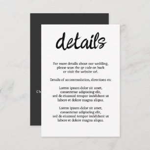 Tarjeta De Recepción Diré Que Moo Cow Boda QR Code