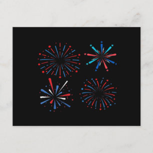 Tarjeta De Recepción director de fuegos artificiales Clásico
