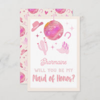 Disco Cowgirl Rodeo Serás mi empleada de honor