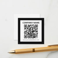 Diseño de Personalizable sencillo y código QR edit