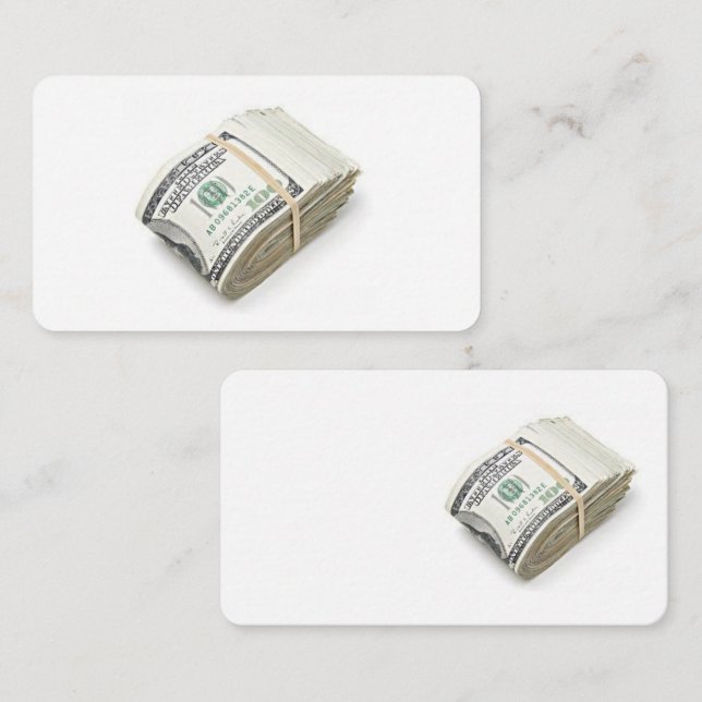 Tarjeta De Recepción Dollars (Anverso / Reverso)