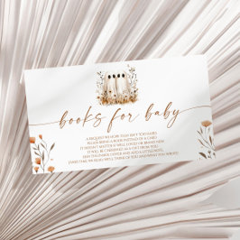 Tarjeta De Recepción Dos Pequeños Gemelos De Baby Shower Libros Para Be