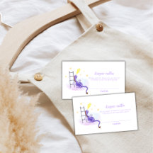 Dreamy Dragon Stars Diaper Raffle Baby Shower