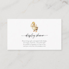 Tarjeta De Recepción Ducha de agua para pantalla Baby Shower