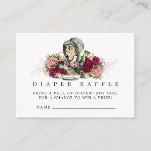 Tarjeta De Recepción Ducha de bebé de Alicia en el país de las maravill